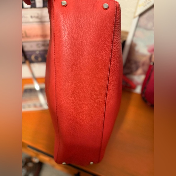 Kate Spade MaryAnne Coral Leather Shoulder Bag - Picture 9 of 14